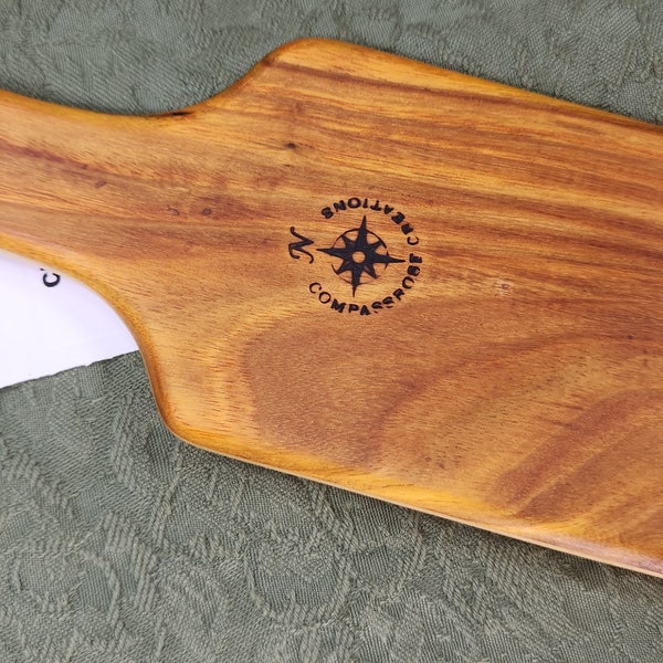 Canary Wood and Wenge layered Miss Rose Paddles Spanking Paddle Hairbrush Brush CN167 Great for New Spankos