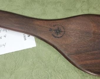 Black Walnut Miss Rose Paddles Exotic Hardwood Spanking Paddle - Small Hairbrush Popp Paddle Ball Pixie WN114