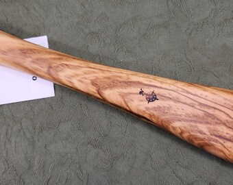 Beefy Little Italian Olive Miss Rose Paddles Exotic Hardwood Spanking Paddle - Taffy Jr Spoon style Popp OL119