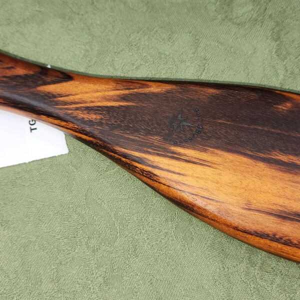Beautiful Tigerwood Goncalo Alves Miss Rose Paddles Spanking Paddle Hairbrush Brush Oval Leda TG250