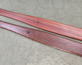 layered Pau Rosa and Brazilian Ipe Laminated Paddle Whacking Stick Bastinado TP265 TP266 TP267