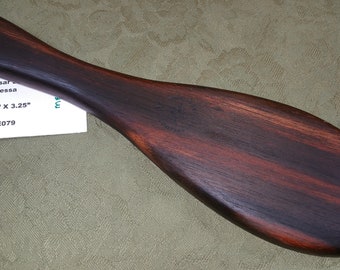 Macassar Ebony Rare Miss Rose Paddles Spanking Paddle Hairbrush Leda ME079