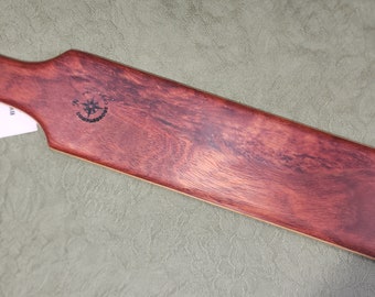 Big Beefy Bloodwood & Bamboo Laminated Layered Miss Rose Paddles Exotic Hardwood  Spanking Paddle BOE BW676