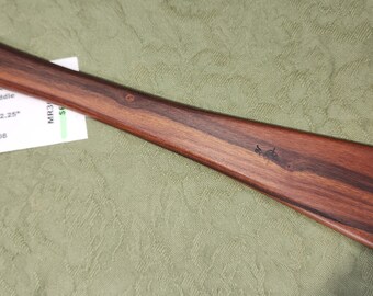 Morado Miss Rose Paddles Exotic Hardwood  Spanking Paddle - Taffy Flared MR308 Taffy Jr