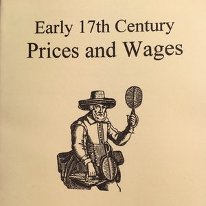Prijzen en lonen uit het begin van de 17e eeuw - Stuart Press Reference Pamflet