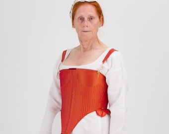 Pattern for Tudor or Elizabethan bodies, nowadays called a corset, Tudor Tailor exclusive