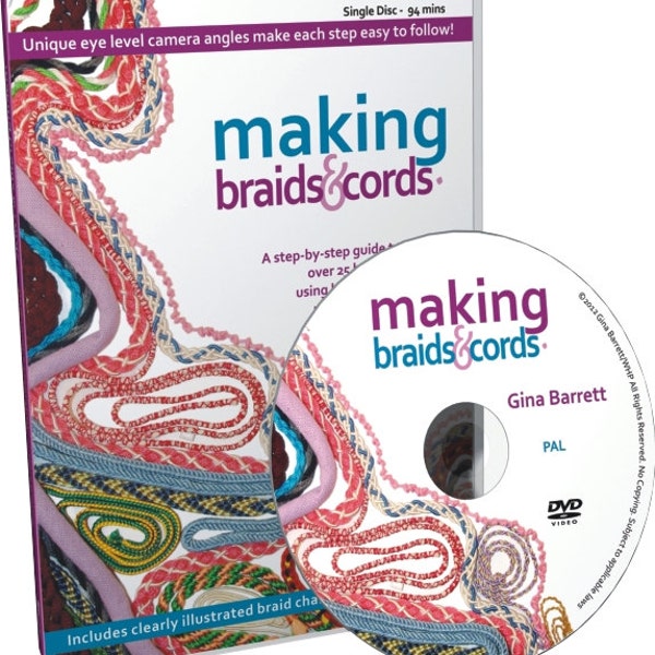 Making Braids & Cords - Instructional DVD