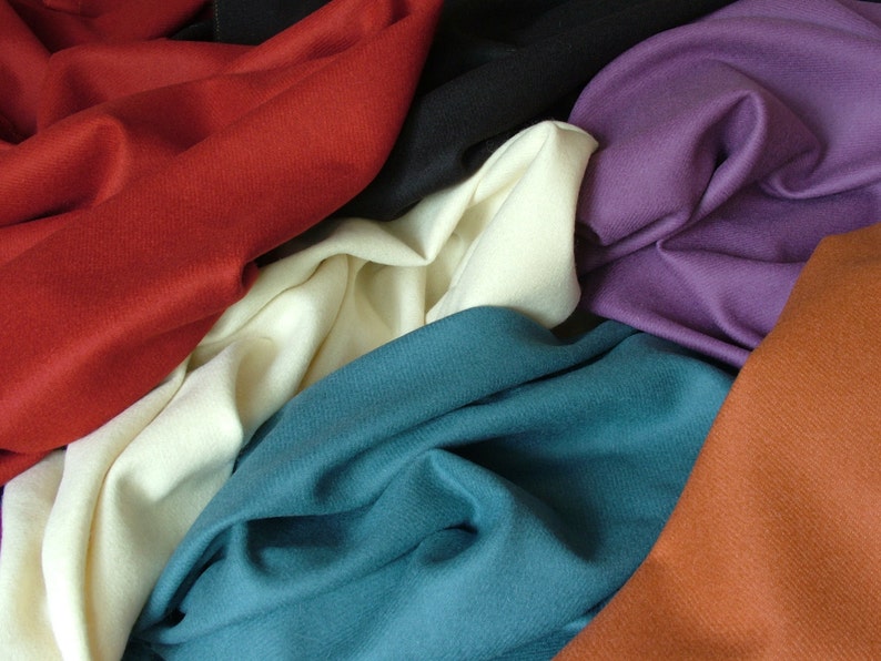fabric sold by the half yard Madder Red Tudor Style Woollen 22 Twill Cloth