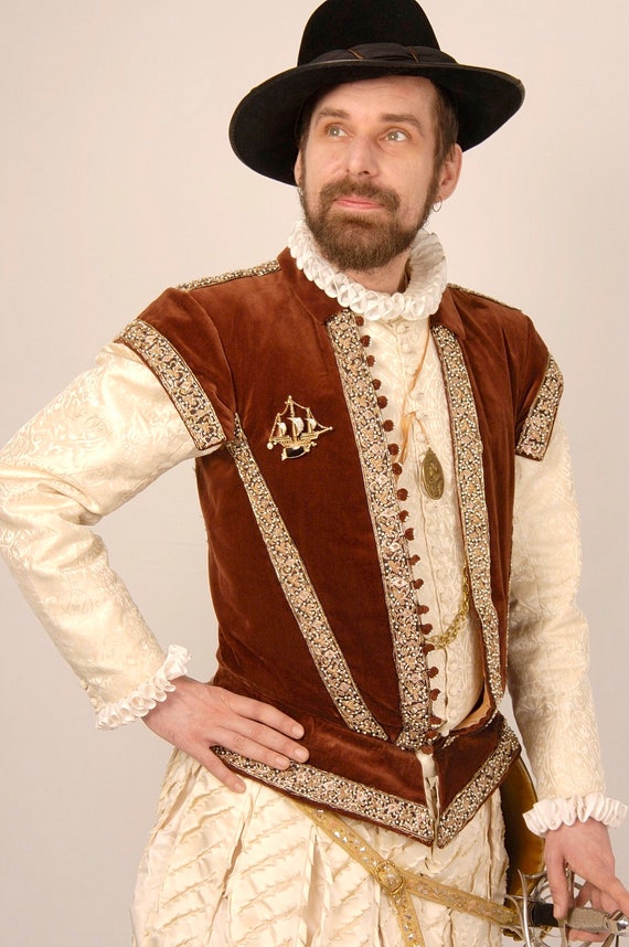 Pattern for Men's Elizabethan Peascod Doublet and - Etsy Canada