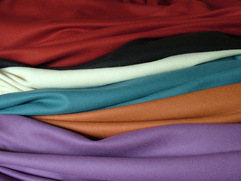 fabric sold by the half yard Madder Red Tudor Style Woollen 22 Twill Cloth