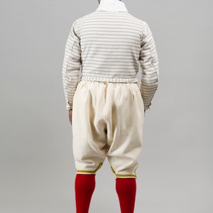 Finished garment - Man's Venetian hose as featured in The Typical Tudor