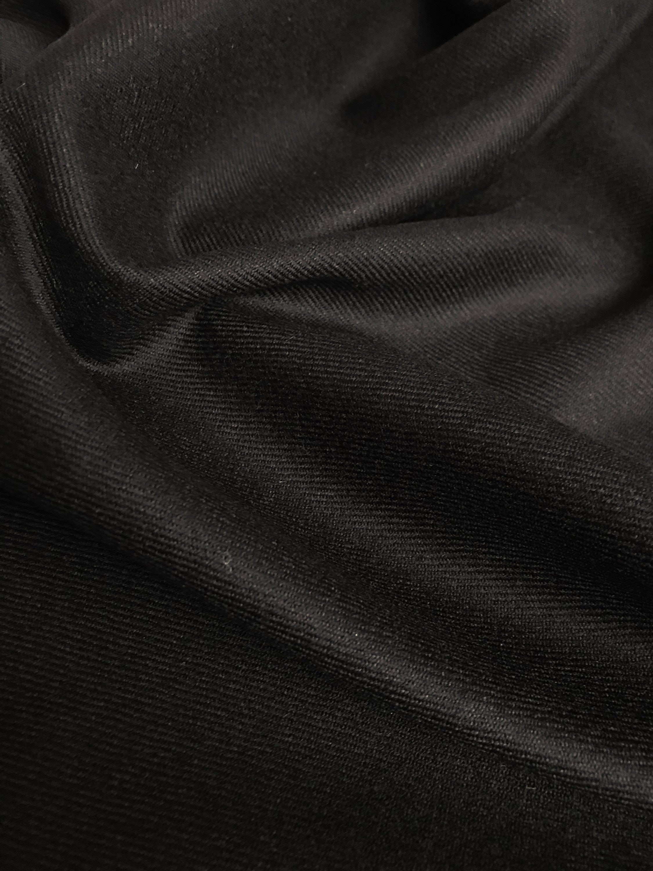 Black Tudor Style Worsted Wool Cloth Fabric Sold by the Half - Etsy UK