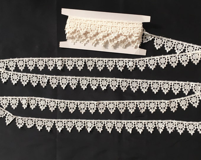 4 Yards of Tudor Style Pointed Scallop Enough for a Ruff - Etsy