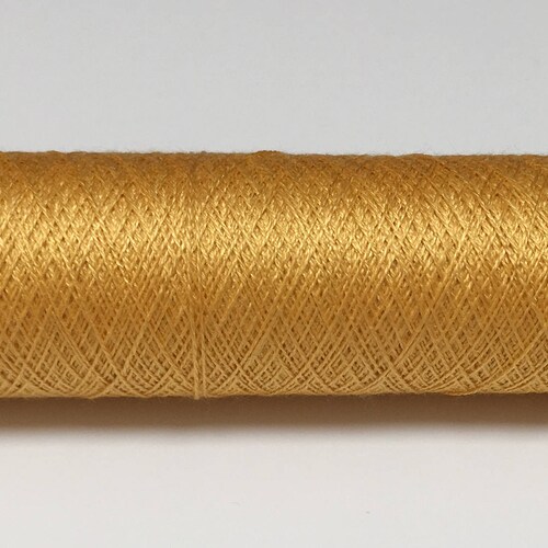 Yellow/gold Tudor style silk thread for Renaissance or Elizabethan reenactment or embroidery main image 1