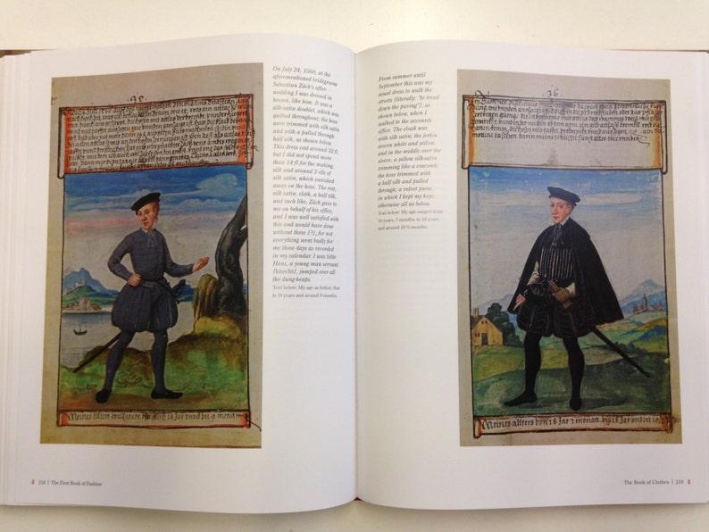 The First Book of Fashion the Books of Clothes of Matthäus & Etsy