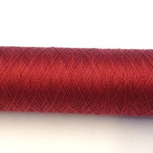 Tudor Style Silk Thread for Renaissance/Elizabethan Reenactment - Deep Red