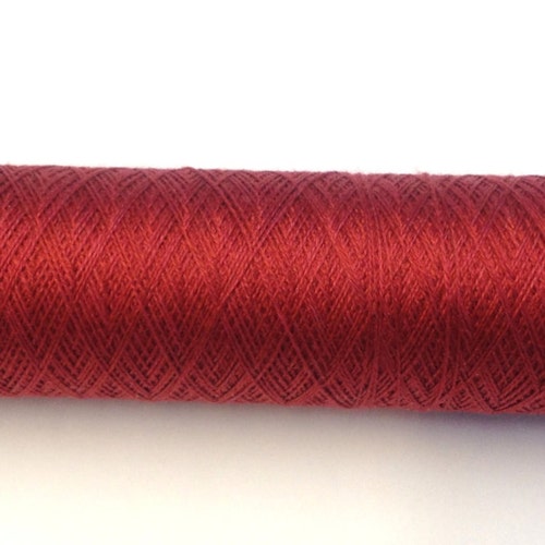 Bright red Tudor style silk thread for Renaissance or Elizabethan reenactment or embroidery main image 0