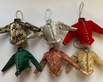 Tiny Tailored Treasures - Hand-stitched Decorations or Ornaments, Doublets and Bodies (Bodices), Tudor Tailor exclusives