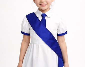 Twill Patch Sash Open at the Bottom