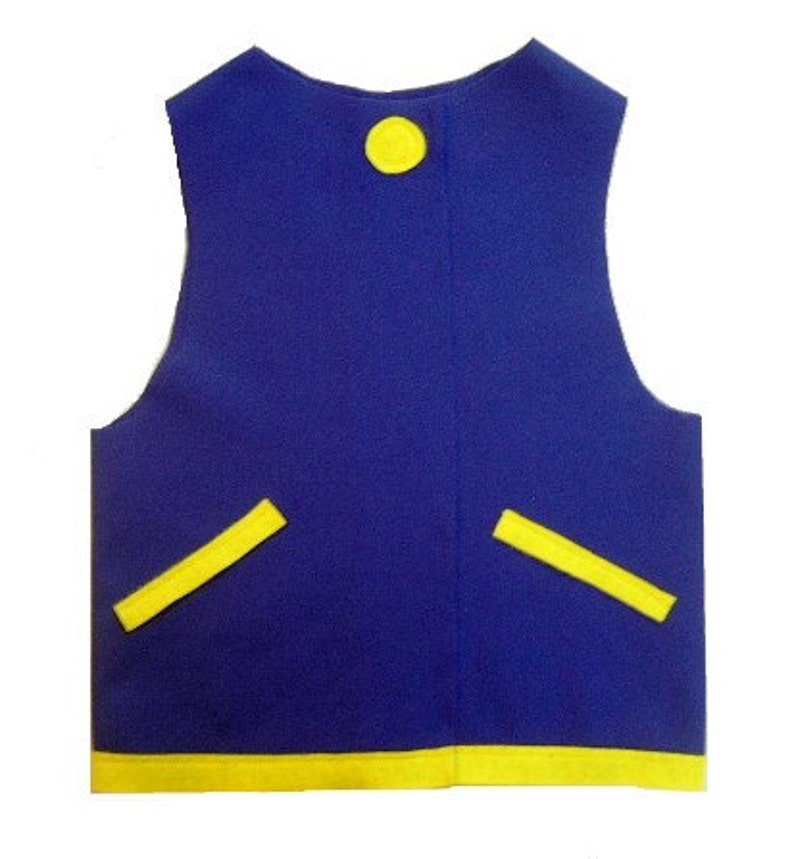 YOUTH FELT Pokemon Go Ash Ketchum Trainer Vest Jacket FELT Costume Halloween Cosplay Anime