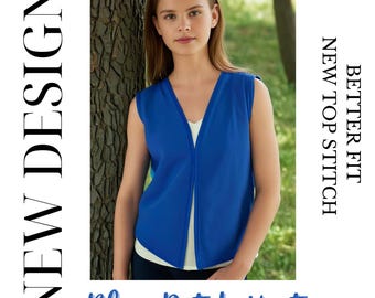 Blue Twill Patch Vest Guide YMCA Indian Princess Cub Scout