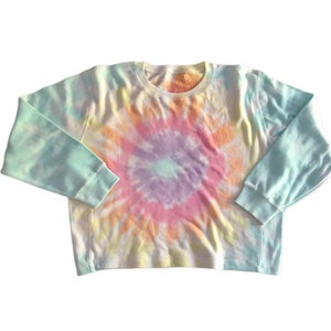 Pastel Tie Dye Crewneck Sweatshirt
