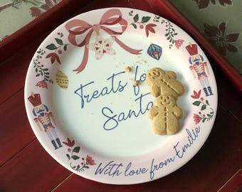Personalised Christmas Eve Plate