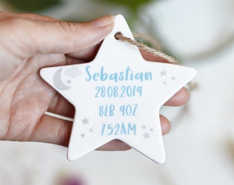 New Baby Star Keepsake