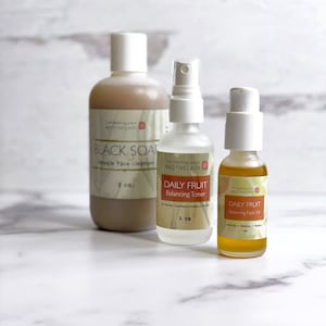 Natural Skincare - Care Package for Her - Face Moisturizers Natural - Balancing Face Kit