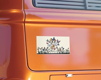 Feminist Bumper Sticker: Subtle Anti-Trump Vinyl Decal