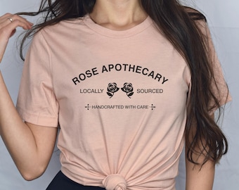 Rose Apothecary Vintage tee | Schitts Creek, T-Shirt, David Rose, Moira, Crew Neck