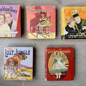 Big Little Books 1930s Hollywood Collection