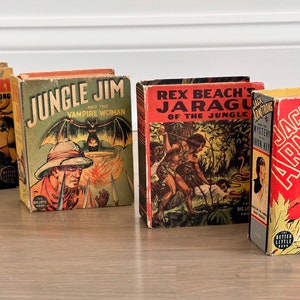 Big Little Books 1930s Jungle Collection
