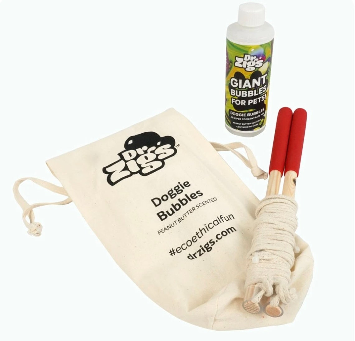 Dr Zigs Bubbles for Dogs Doggie Bubbles Peanut Butter Etsy