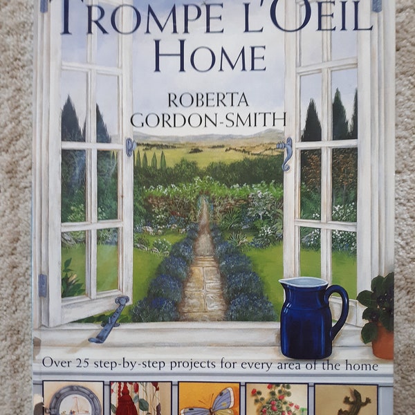 Trompe l'Oeil Home by Roberta Gordon Smith, painting instruction book