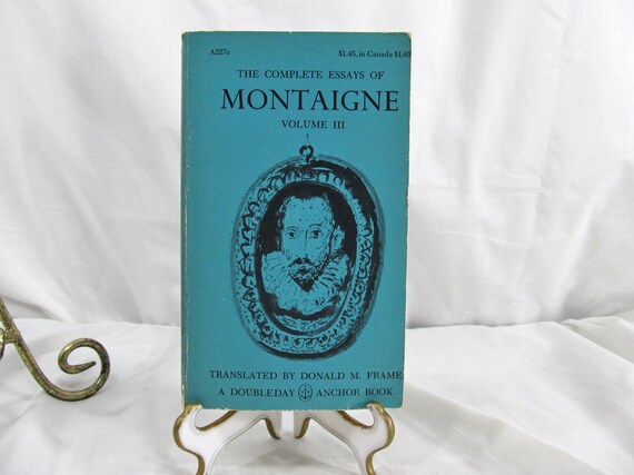 The complete essays of montaigne donald m frame