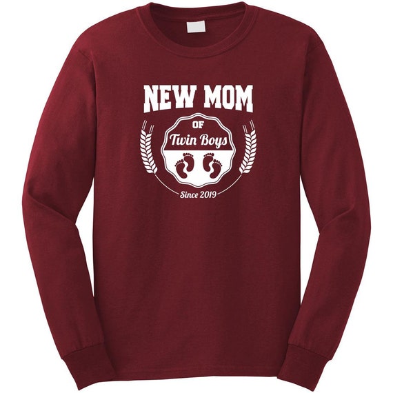 Nouvelle maman de jumeaux garçons depuis 2019 chemise - chemise jumeaux maman, jumeaux chemise maman, bébé, chemise à manches longues disponible - ID : 2353 5d58b3 Nouvelle maman de jumeaux garçons depuis 2019 chemise - chemise jumeaux maman, jumeaux chemise maman, bébé, chemise à manches longues disponible - ID : 2353 5d58b3