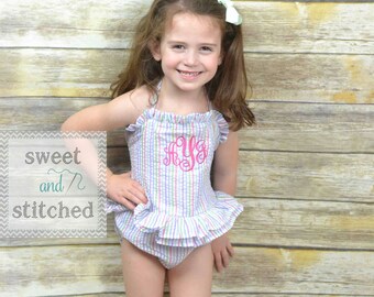 girls donut bathing suit