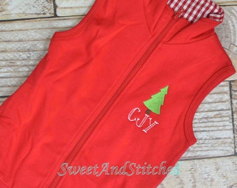 baby boy christmas vest