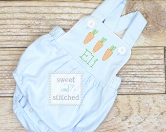 easter romper baby boy