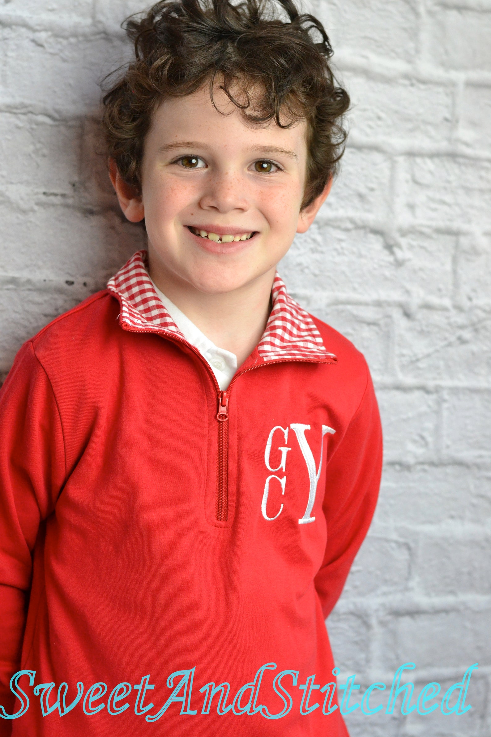 Monogrammed Boys Jacket Monogrammed Pullover Sweatshirt for Etsy