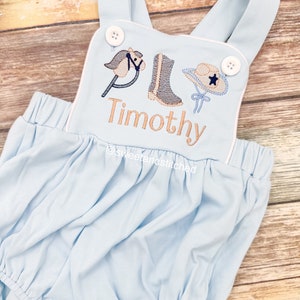 Personalized Boys cowboy outfit, boys rodeo outfit, cowboy first birthday outfit, rodeo themed cake smash