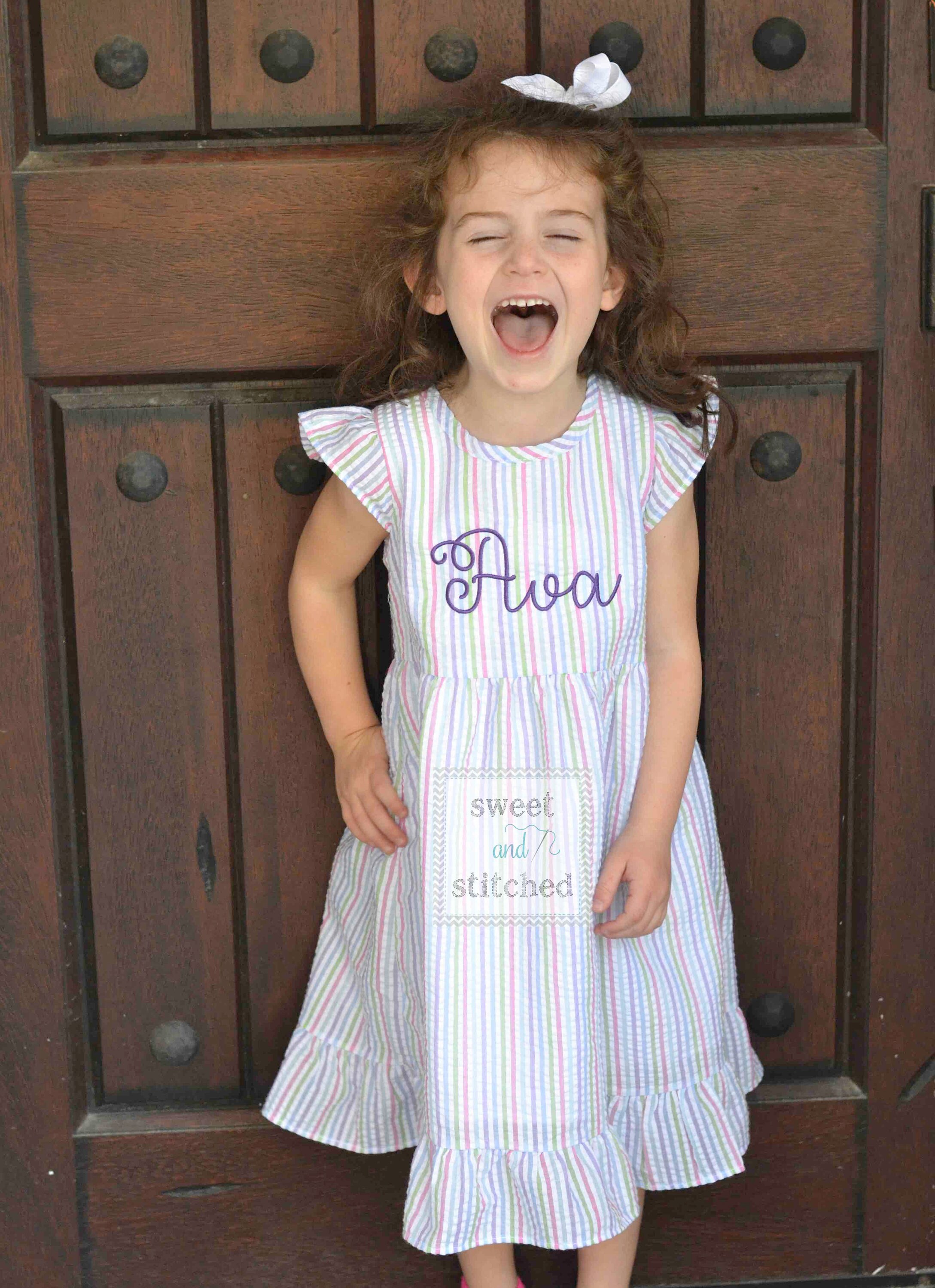 Seersucker easter hotsell dress