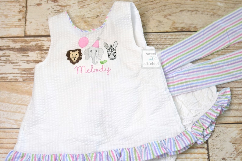 Set Sail Swing Top Bloomer Set