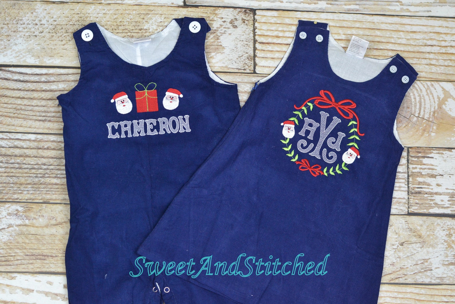 Baby Boy Christmas Outfit Toddler Boys Christmas Overalls Etsy