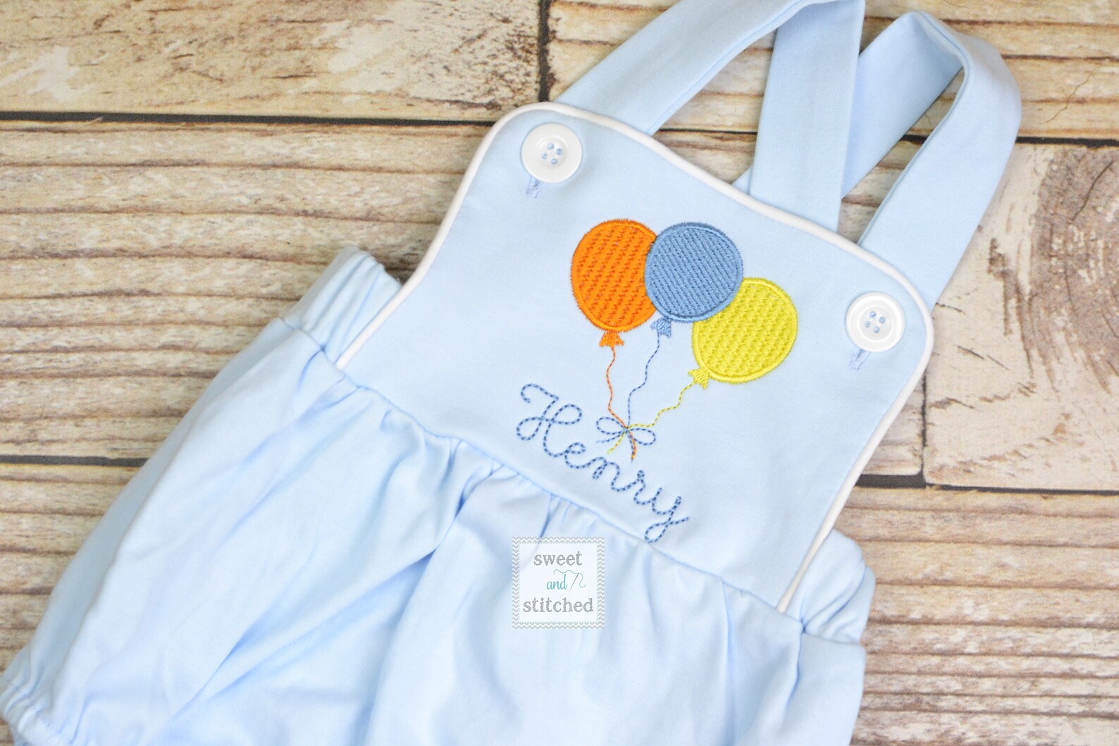 Monogrammed Baby Boy Birthday Romper Personalized Boys Etsy