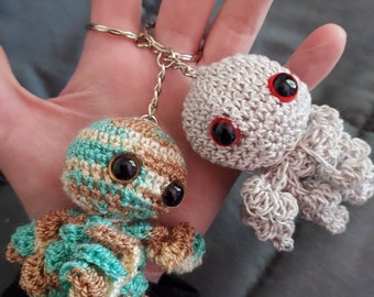 Pequeño llavero de pulpo