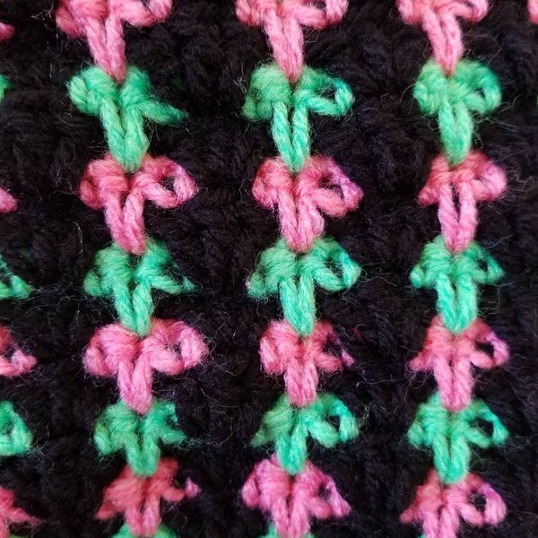 Snapdragon Crochet Afghan Pattern