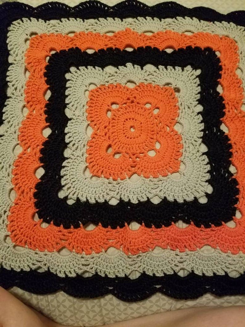 Virus Stitch Crochet Baby Blanket | Etsy
