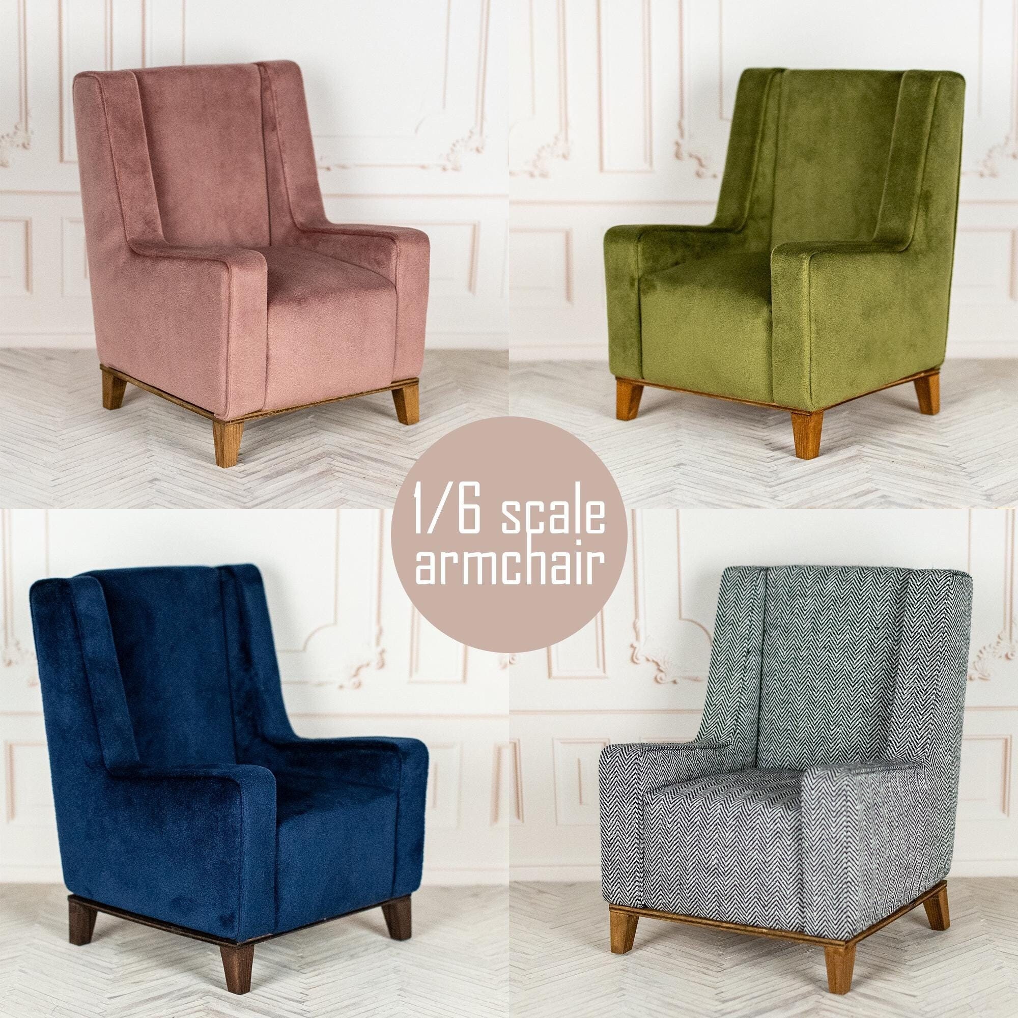 1/6 scale miniature armchair for 12inch Fashion dolls